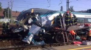 Avaria Novy Jicin Studenka Железнодорожная авария унесла жизни двух человек