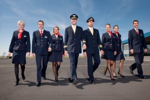 CSA Posadka Стюардессы и стюарды авиакомпании Czech Airlines