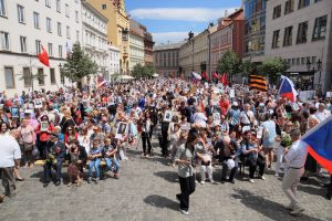Praha Bessmertny Polk Koncert 2018 новости чехии бессмертный полк прага