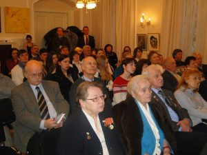 Российские соотечественники в Чехии. В первом ряду - люди, пережившие блокаду Ленинграда