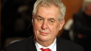 Милош Земан, президент Чешской Республики