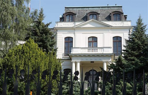Здание Посольства России в Чехии